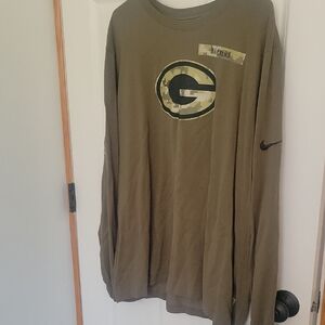 Nike Dri-FIT Brown Tee